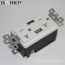 BAS20-2USB Customized electrical outlet smart plug multi outlet